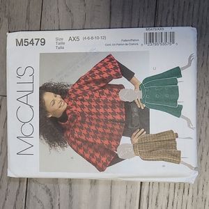 3/$20 uncut sewing patterns
